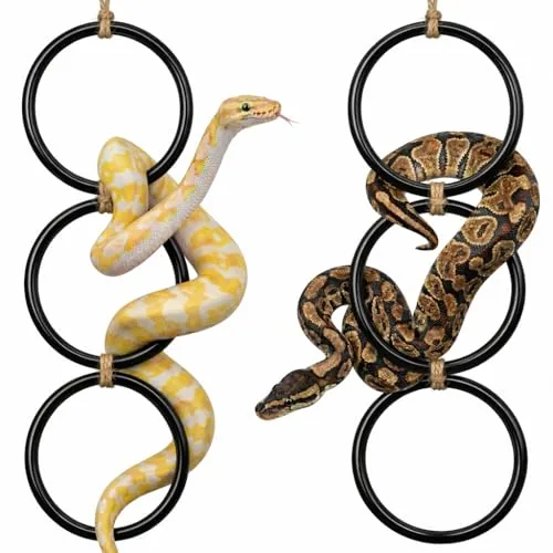 Generic 2PC Interlocking Snake Climbing Rings, 4.6"