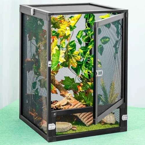 BINANO 13 Gal Foldable Mesh Reptile Terrarium
