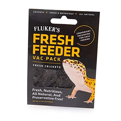 Fluker's Fresh Feeder Vac Pack Crickets, 0.7 oz