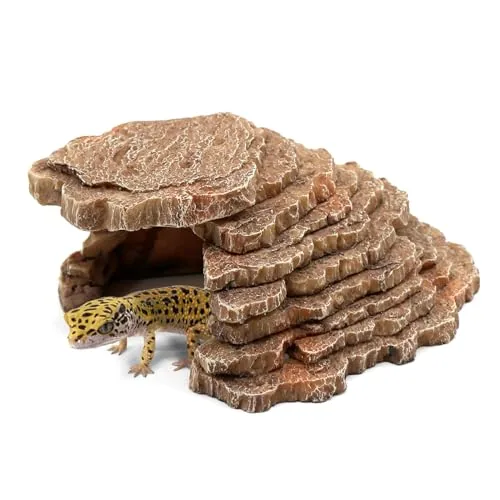 relaqcc Gecko Hide Shale Scape Ledge (Small)