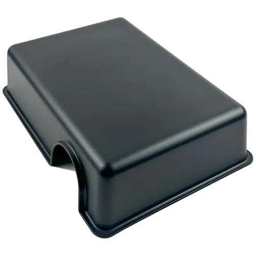 FCALIVV Reptile Hide Box, Large 9.45in Resin Cave
