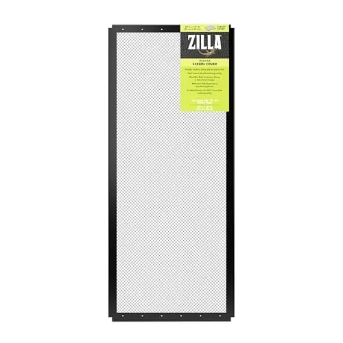 Zilla Fresh Air Screen Cover 30x12in Steel Mesh