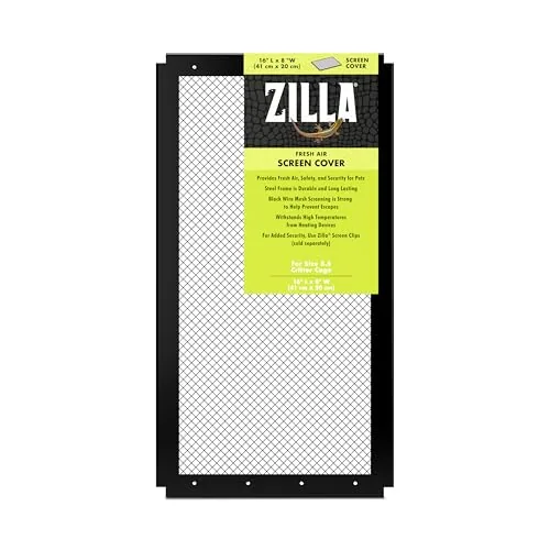 Zilla Fresh Air Screen Cover, 16 x 8 in