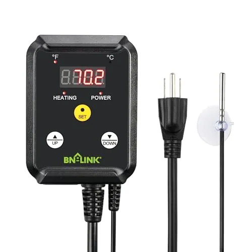 BN-LINK Digital Heat Mat Thermostat, 1000W ETL
