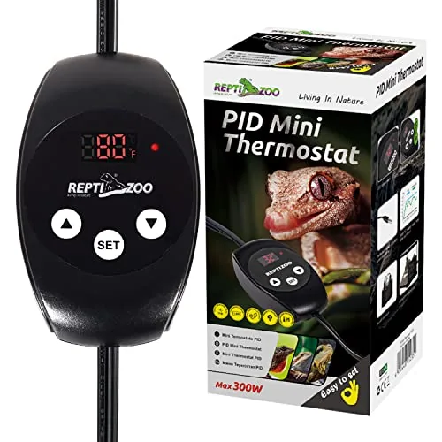 REPTIZOO Dimming PID Thermostat with Memory Function